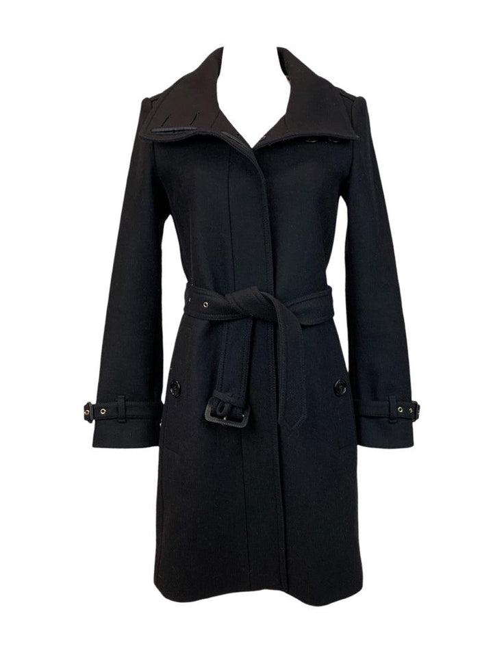 Burberry Size 4 Gibbsmoore Belted Coat