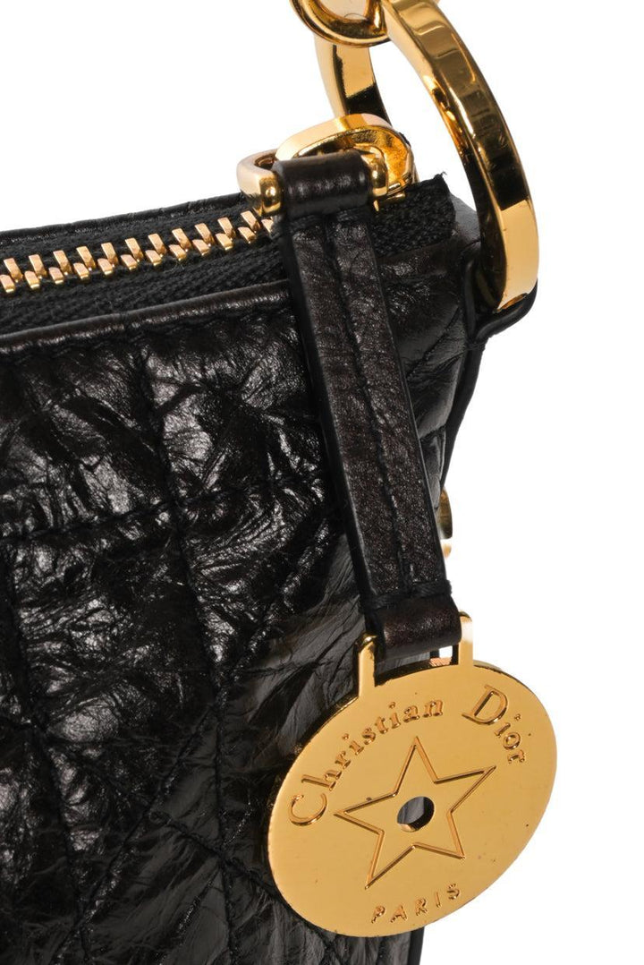 Dior 2024 Macrocannage Crinkled Calfskin Diorstar Hobo