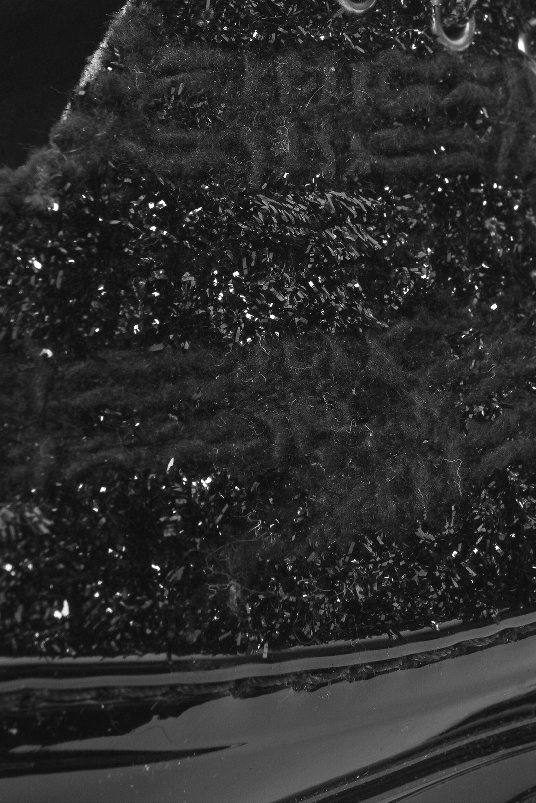 Simone Rocha Size 39 Platform BouclÃ©-Tweed Trainers