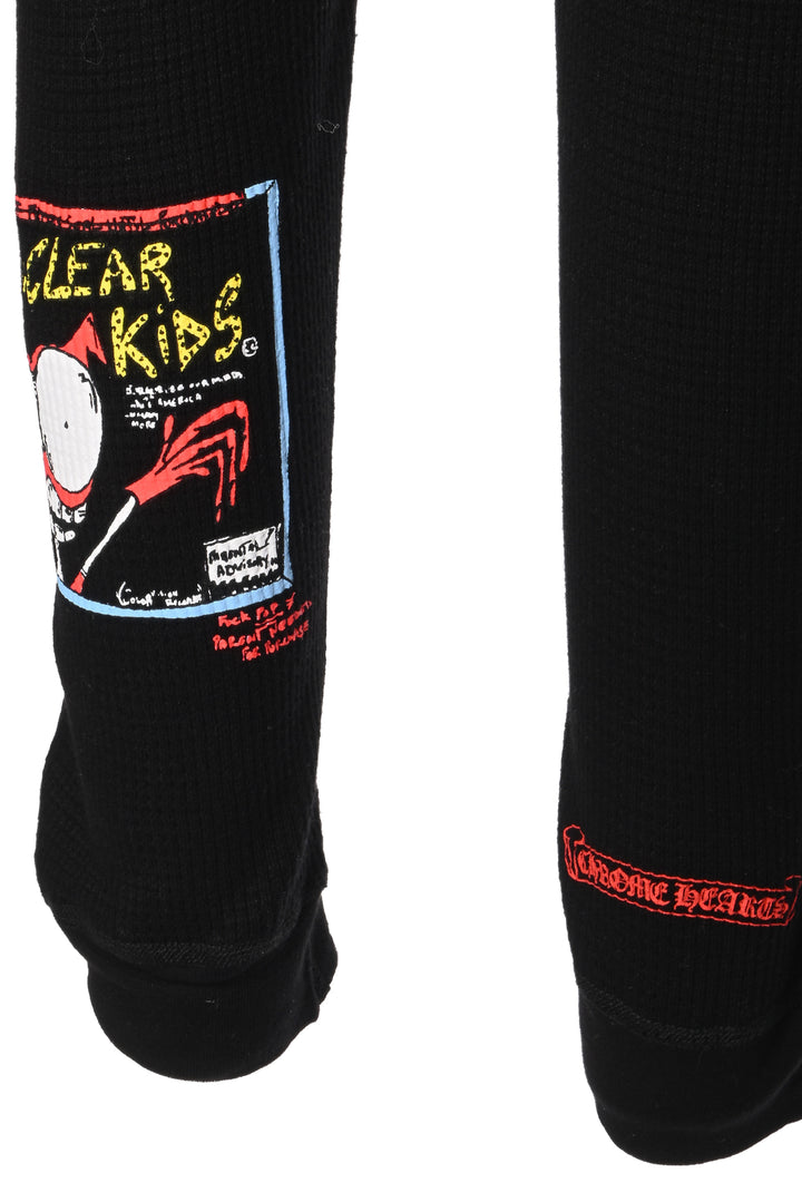 Chrome Hearts Size S Matty Boy 'Nuclear Kids' Thermal Sweatpants