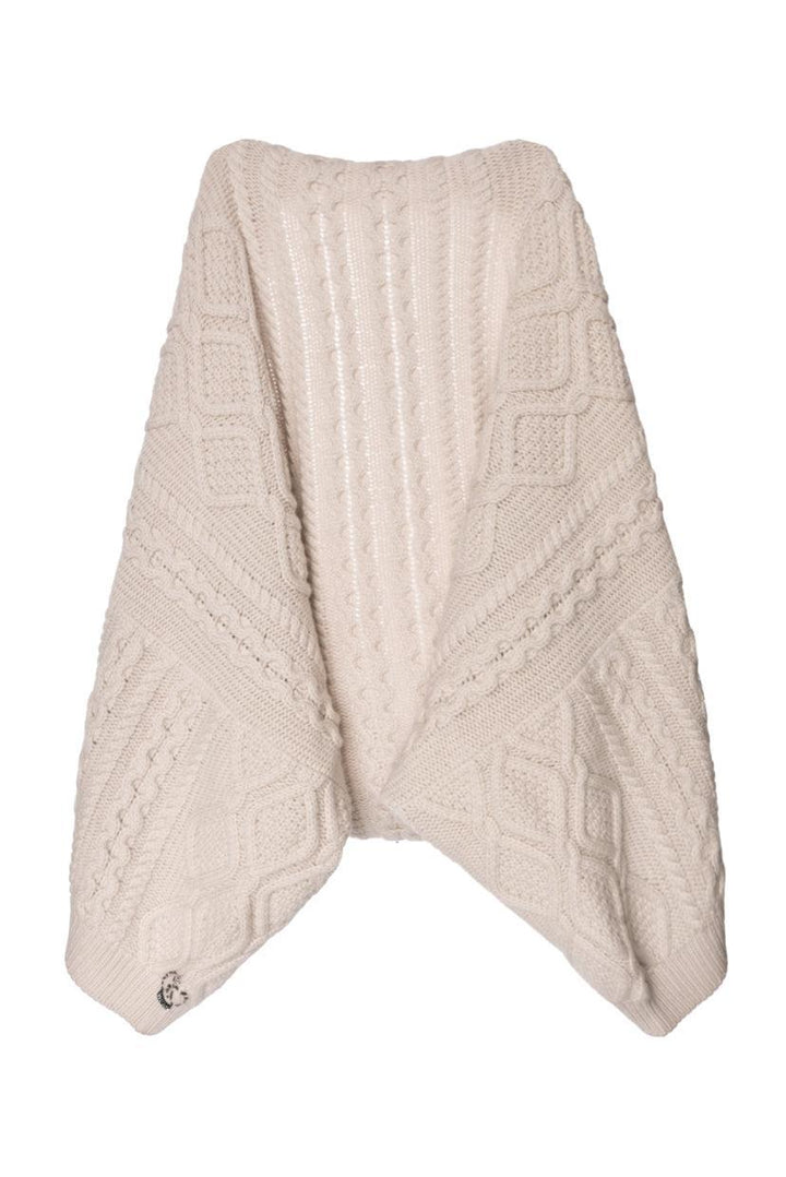 Queene and Belle Size OS Cable Knit Cashmere Cardigan