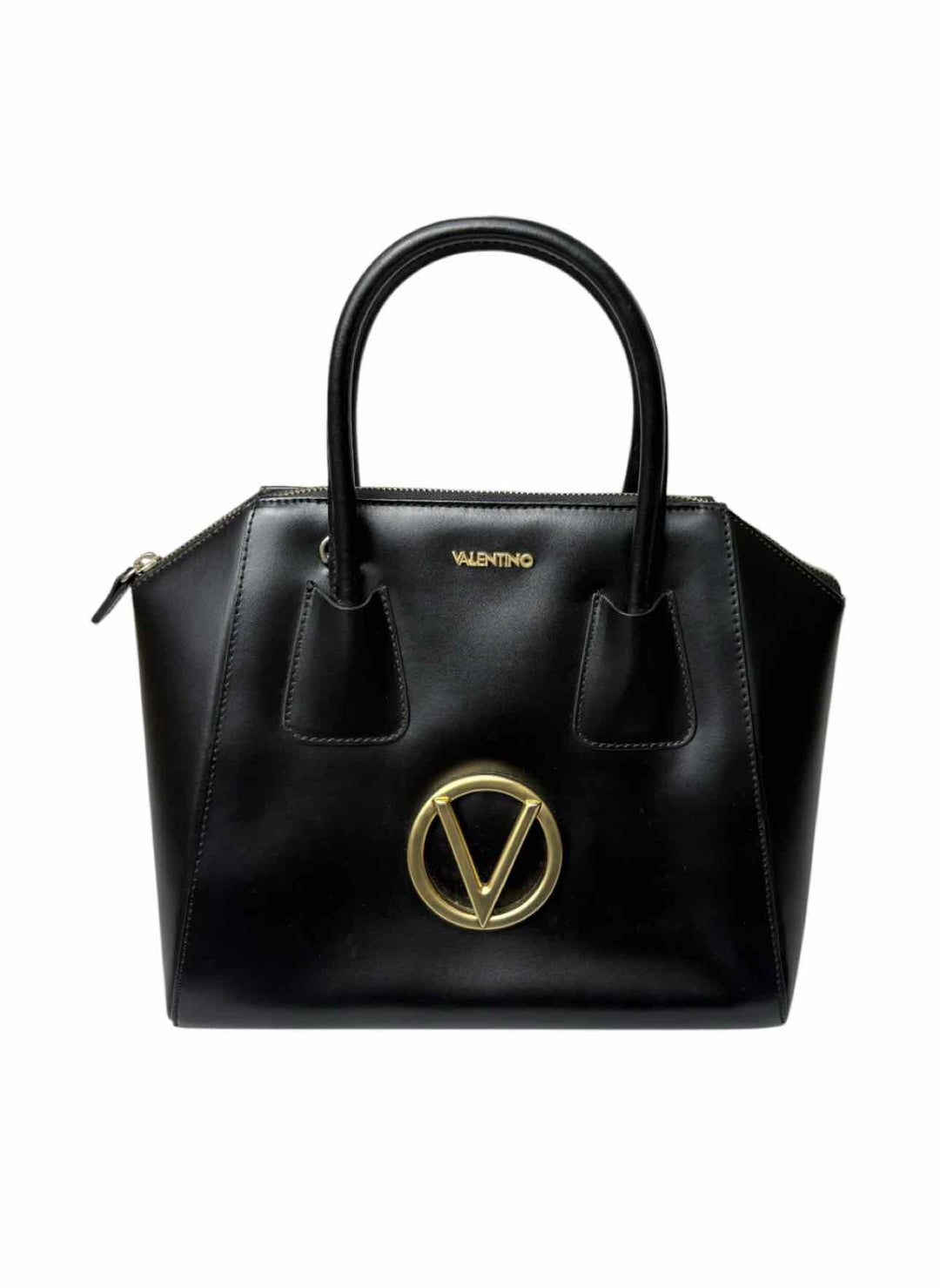 Mario Valentino Logo Leather Purse