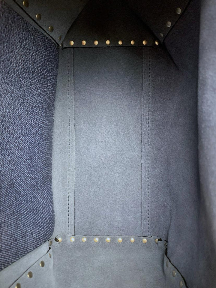 Valentino Medium Grainy Calfskin Rockstud Tote Bag