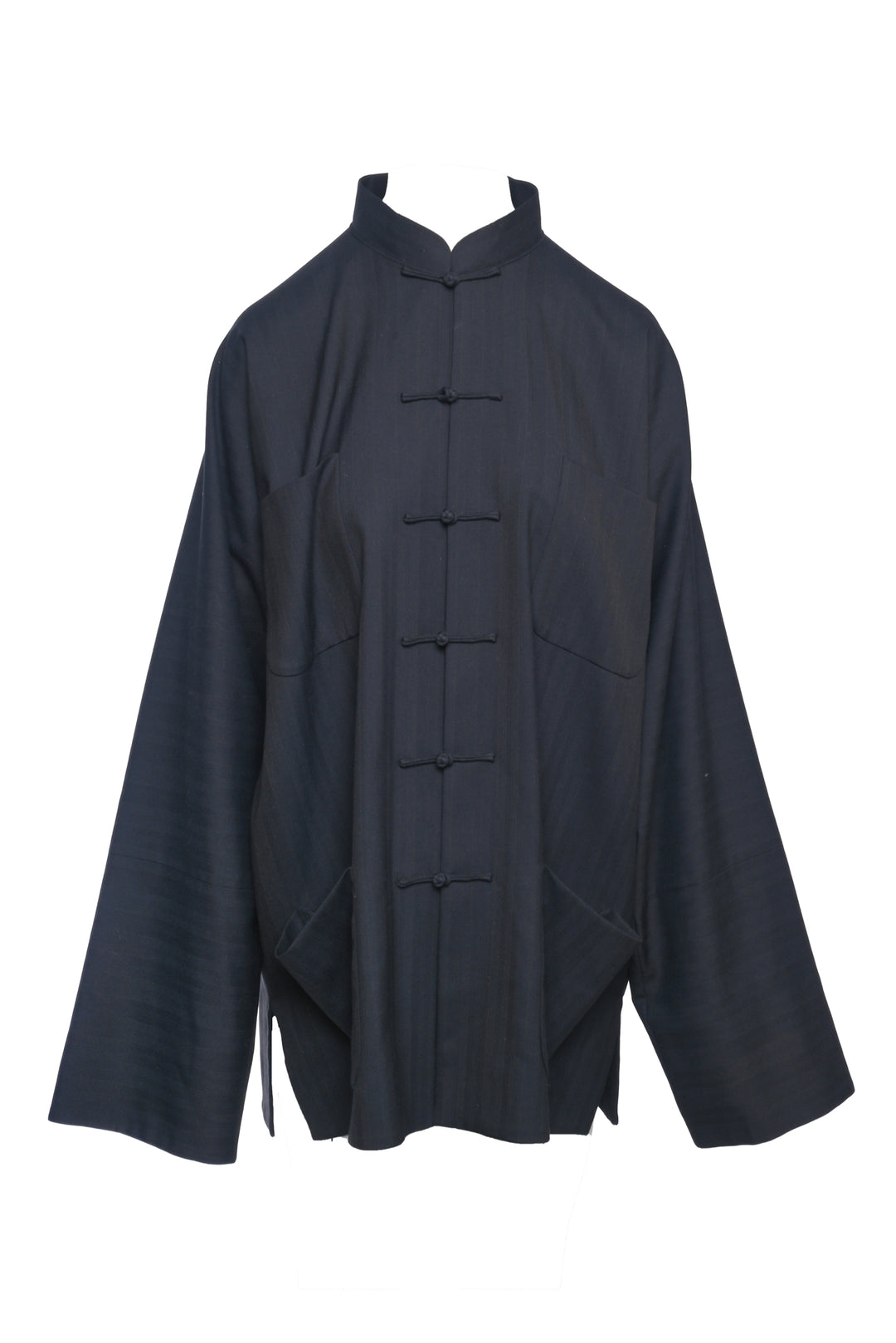 Shanghai Tang Size 34 Men's Four Pocket Wool Jacket