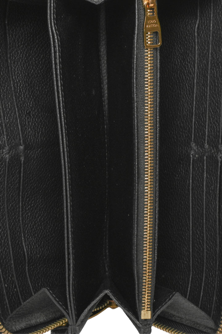 Louis Vuitton Bicolor Monogram Empreinte Zippy Wallet