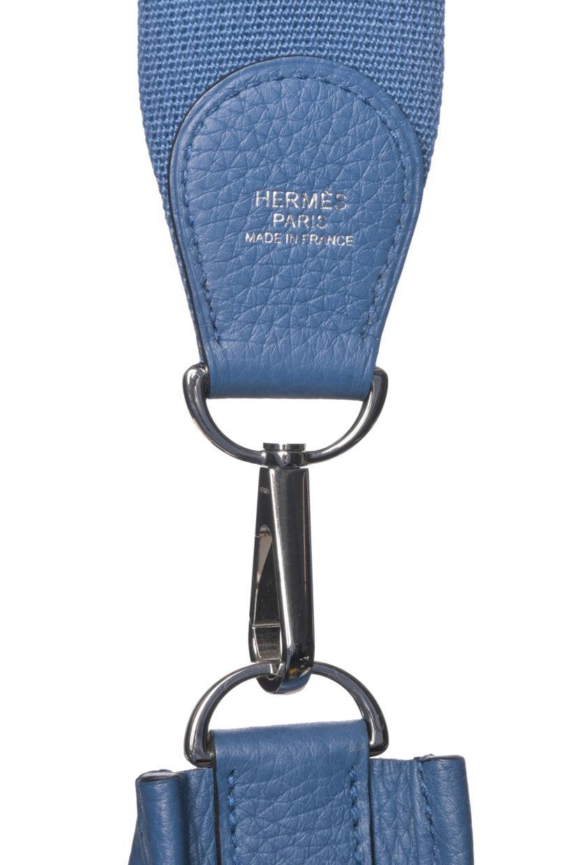 Hermes 2016 Bleu Agate Evelyne PM