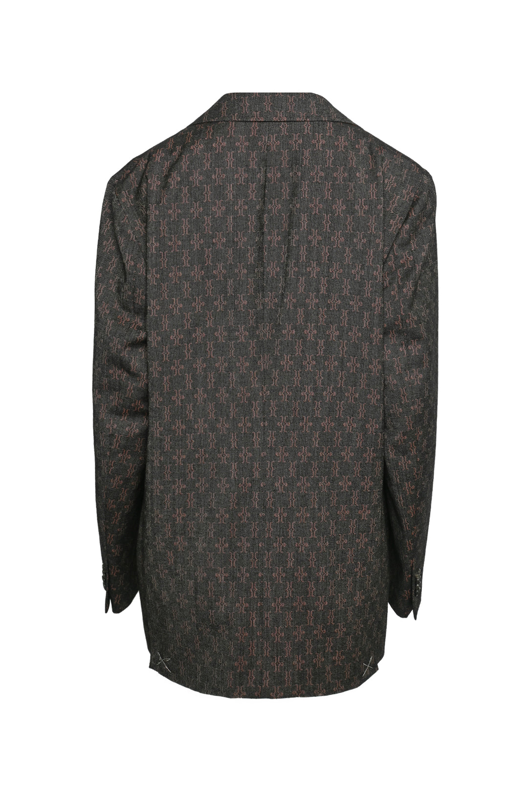 Etro Size 44 Men's Patterned Wool Blend Blazer