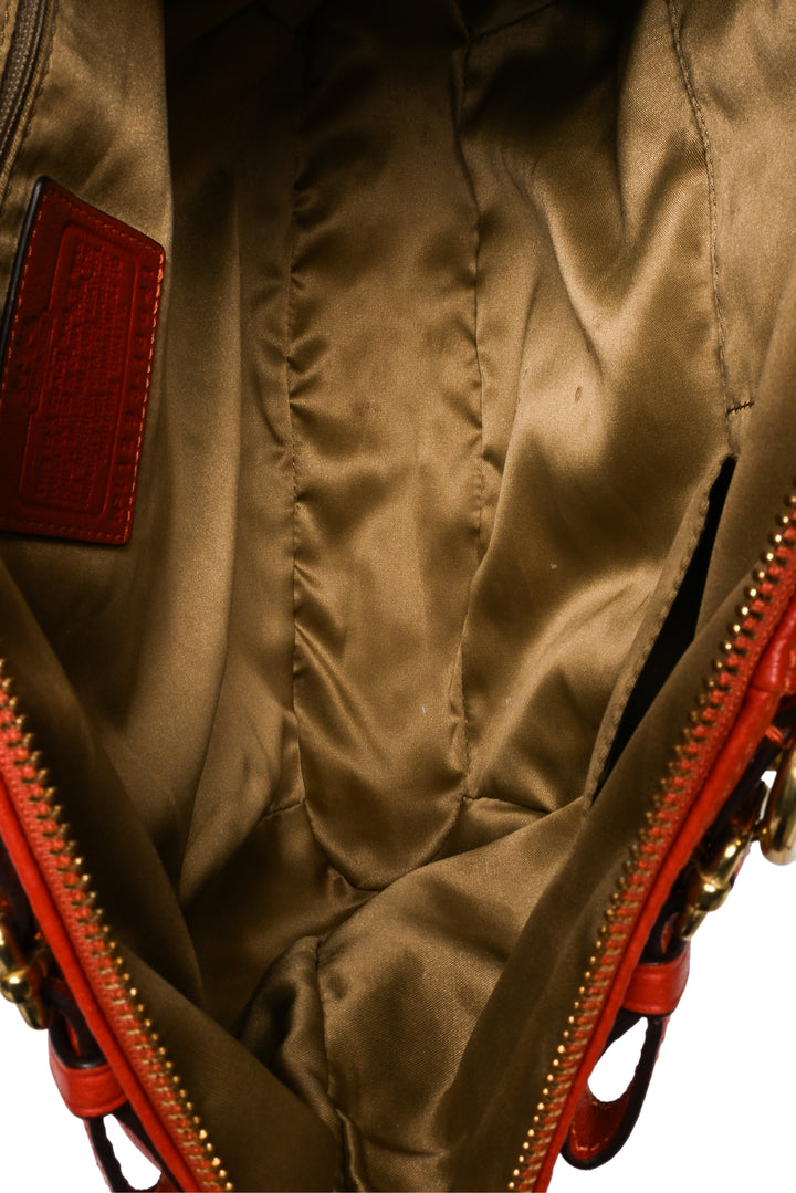 Coach Madison Leather Lindsey Satchel Shoulder Bag