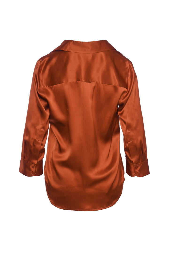 L'Agence Size S Dani 3/4 Sleeve Blouse