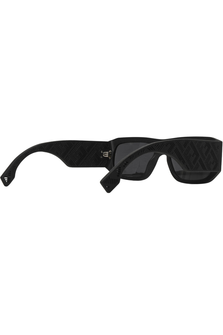 Fendi Men's Shadow Logo Cutout Sunglasses