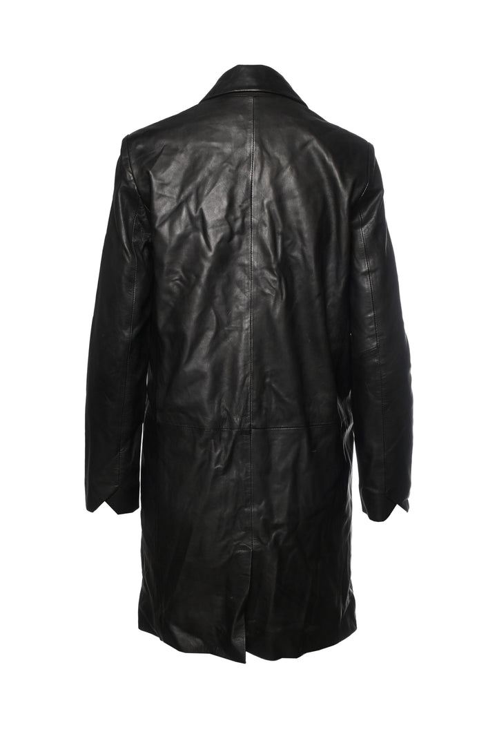 Zadig & Voltaire Size XS Monarque Leather Coat