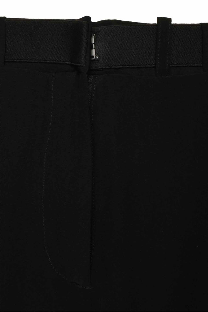 Dusan Size XL Cropped Palazzo Silk Pants