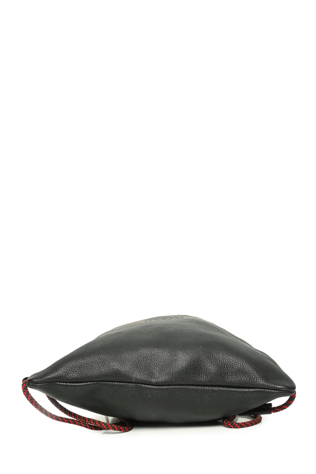 Gucci Calfskin Logo Drawstring BackPack