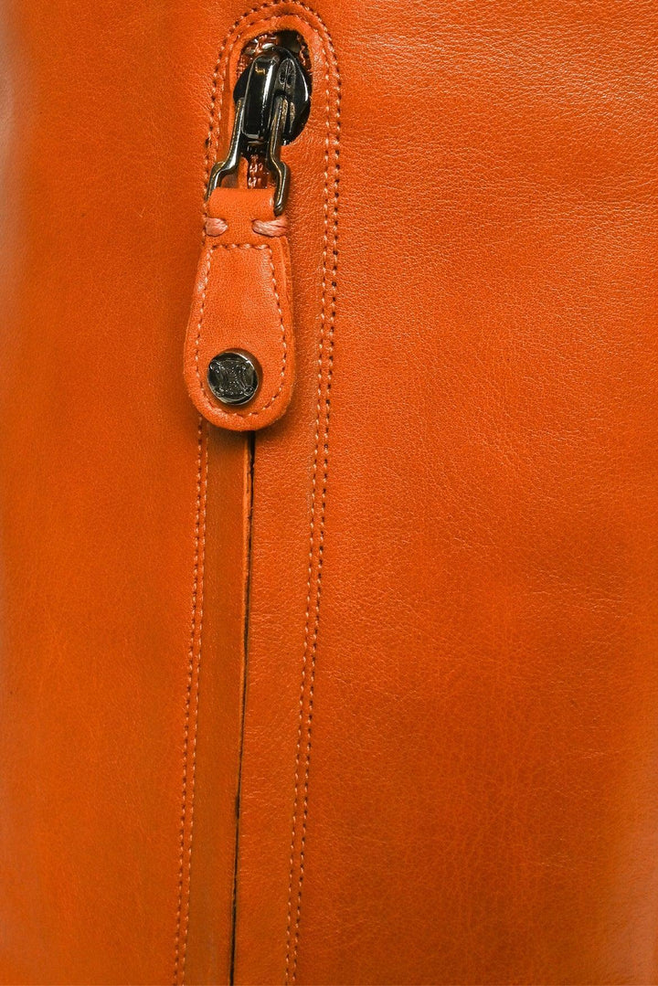 Celine Size 40 Leather Over The Knee Boots