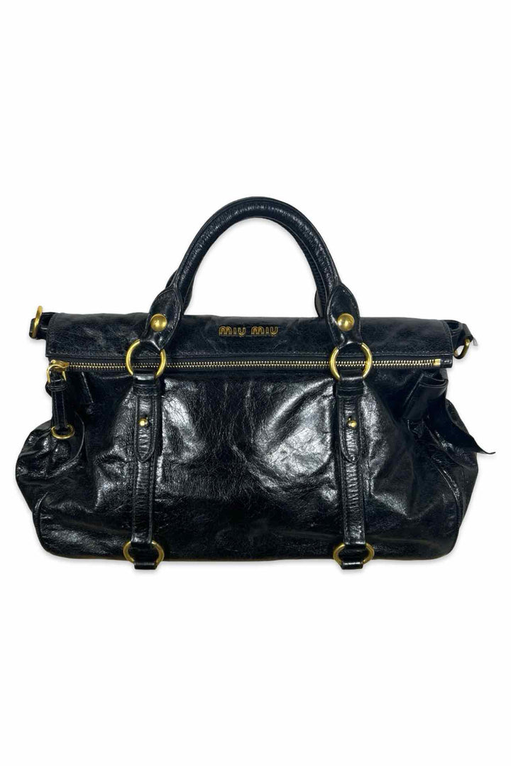 Miu Miu Vitello Lux Bow Bag