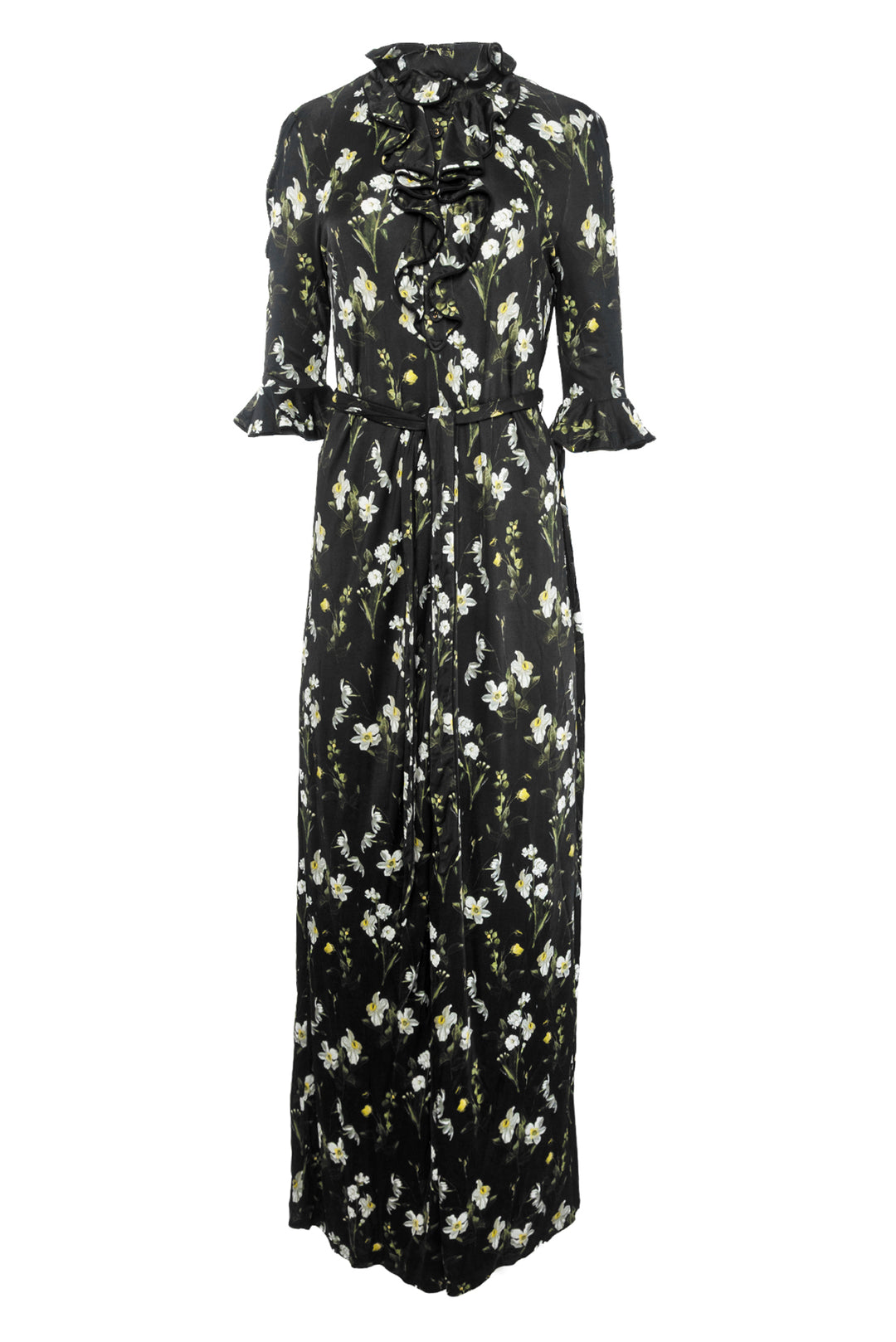 Erdem Size 10 Floral Maxi Dress