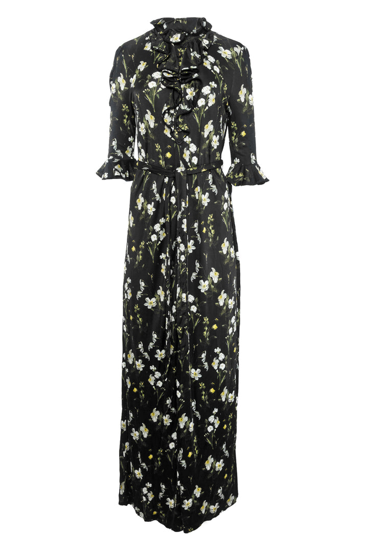 Erdem Size 10 Floral Maxi Dress