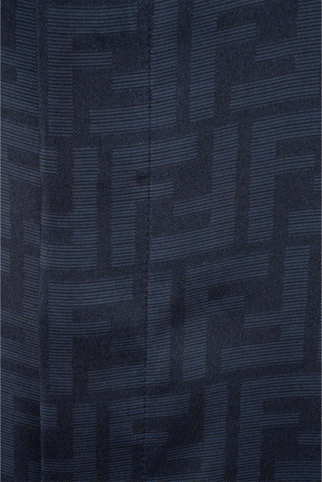 Fendi Size 39 Men's FF Motif Silk Shirt Short Sleeve