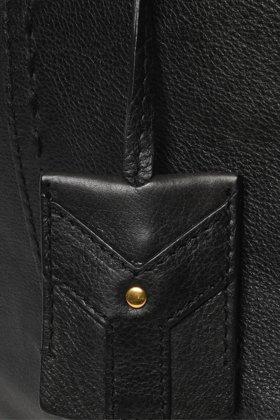 Saint Laurent Leather Muse Tote