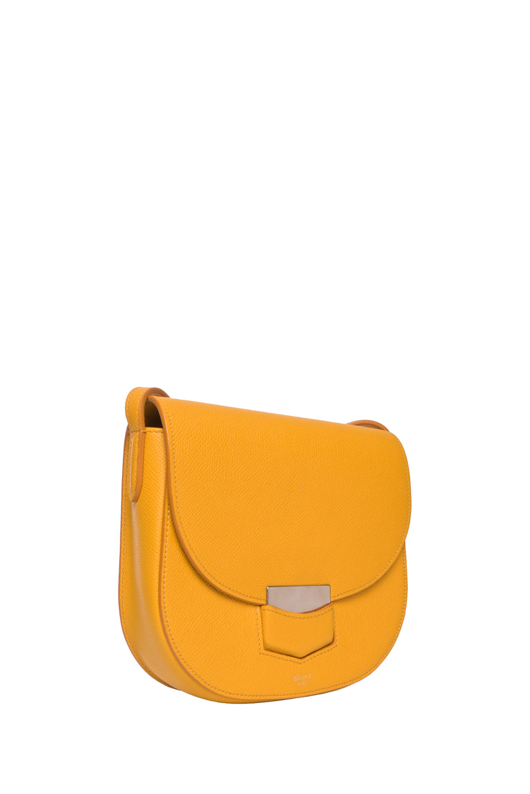 Celine 2016 Grained Calfskin Small Trotteur Crossbody