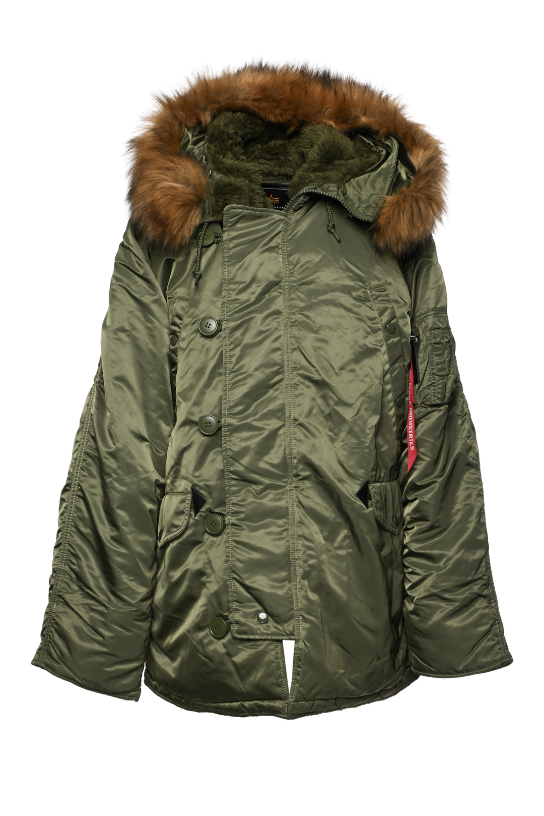 Alpha Industries Size L N-3B Heritage Winter Coat