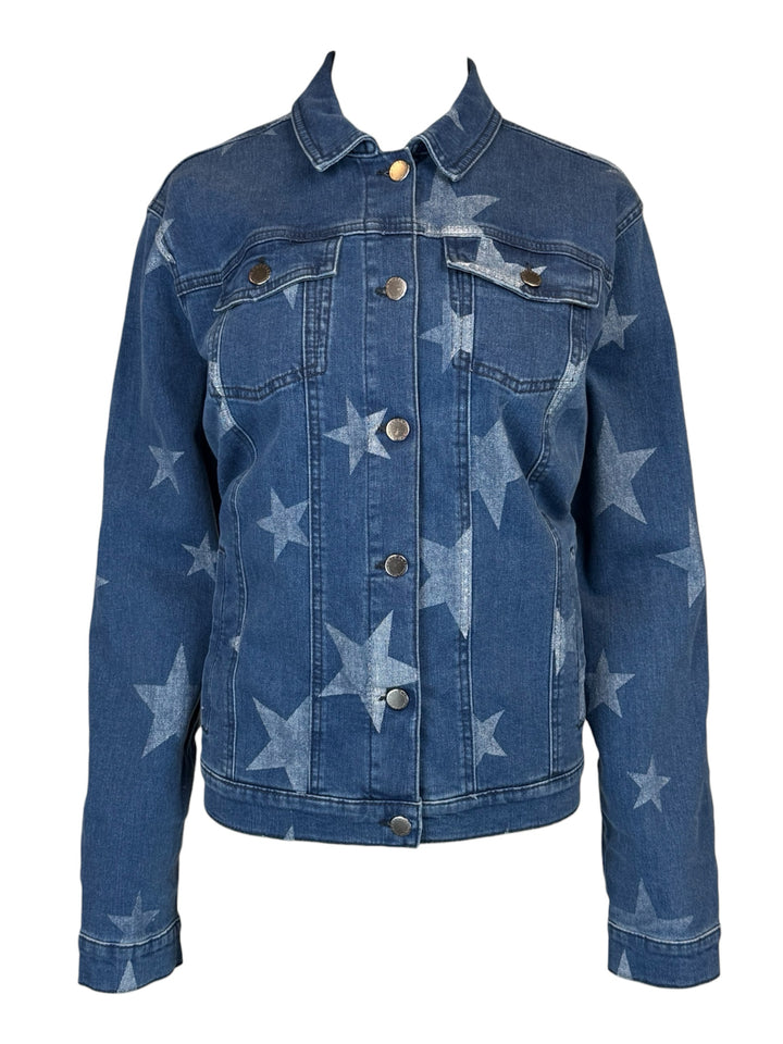 Stella Mccartney Size XS/S Stars Denim Jacket