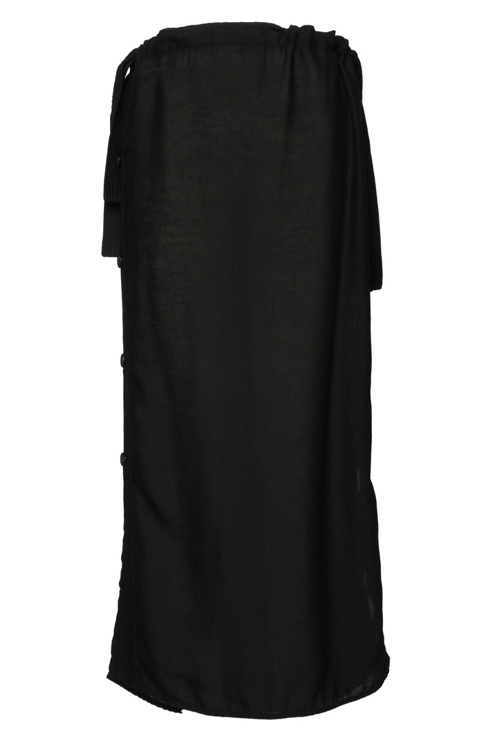 Toteme Size 2 Side Button Drawstring Skirt