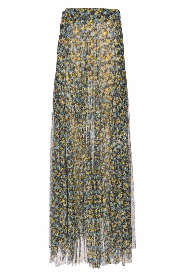 Philosophy Di Lorenzo Serafini Size 6 Floral Tulle Pleated Skirt