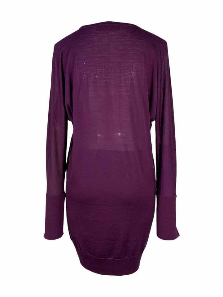 Versace Size 38 V Neck Sweater Dress