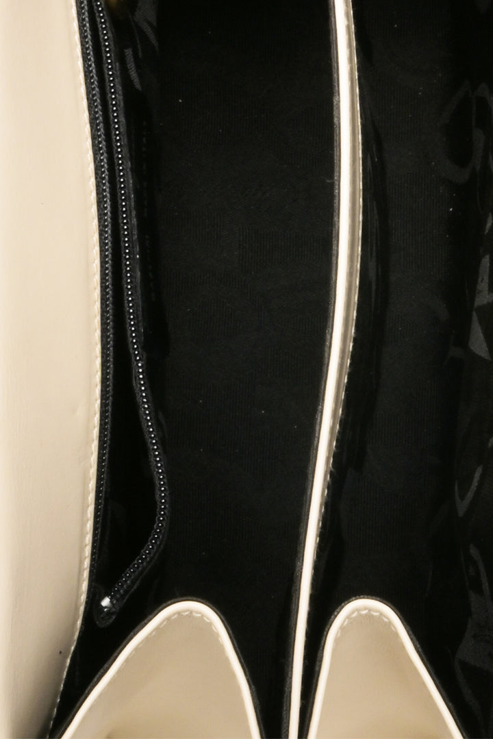 Salvatore Ferragamo Leather Kelly Top Handle Bag