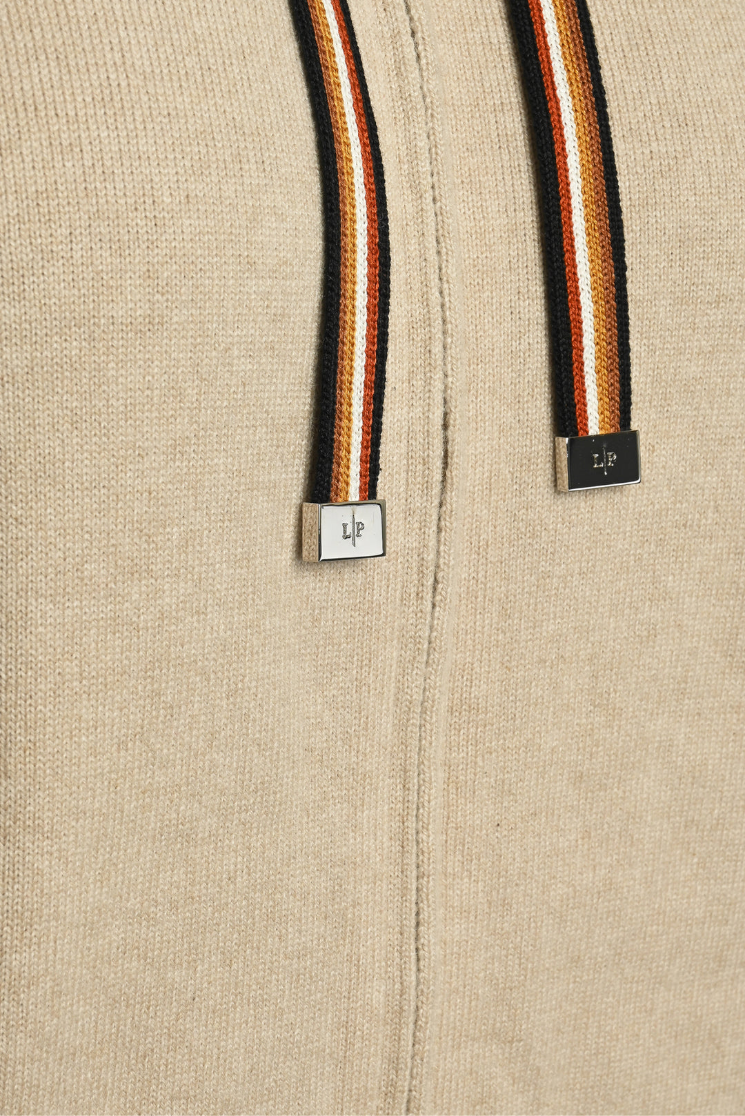 Loro Piana Size M Webbing Trim Cashmere Hoodie Cardigan