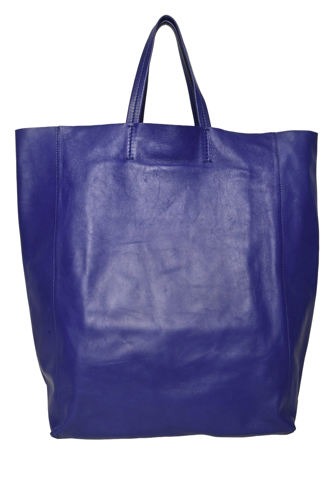 Celine 2010 Smooth Leather Vertical Cabas Tote
