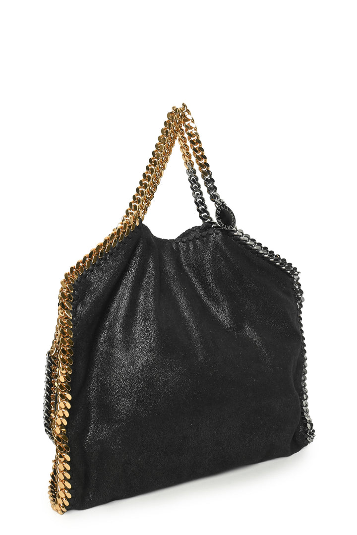 Stella Mccartney Falabella Two Tone Fold Over Tote