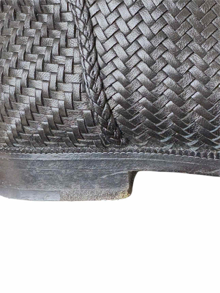 Dior Size 36 Global Woven Leather Boots