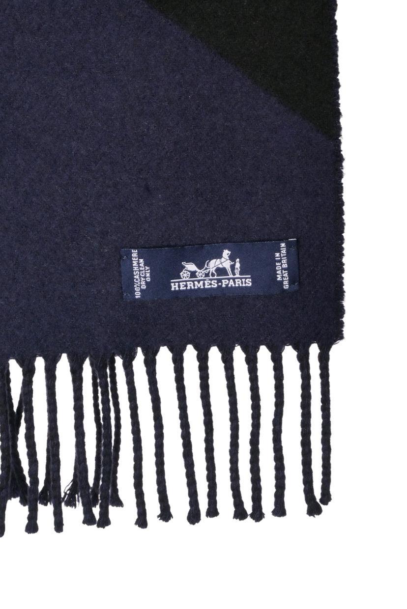 Hermes Cashmere Fringe Scarf