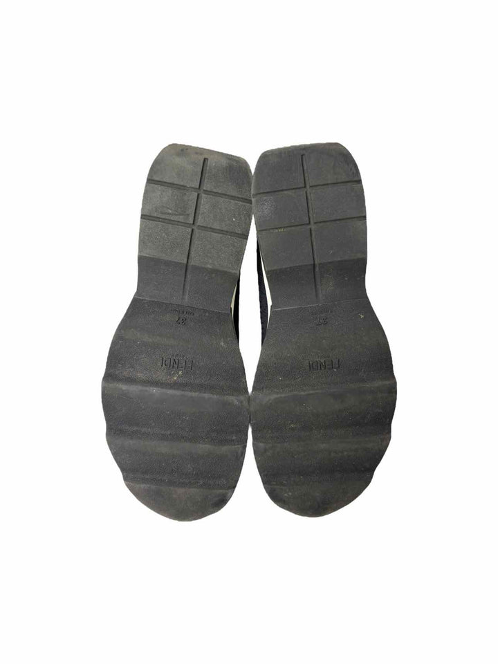 Fendi Stretch Knit Sock Size 37 Sneaker