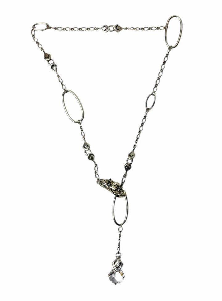 John Hardy Batu Naga Dragon Quartz Sapphire Necklace