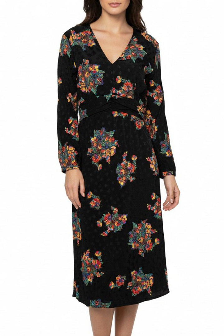 BA&SH Size 1 Printed Midi Dress