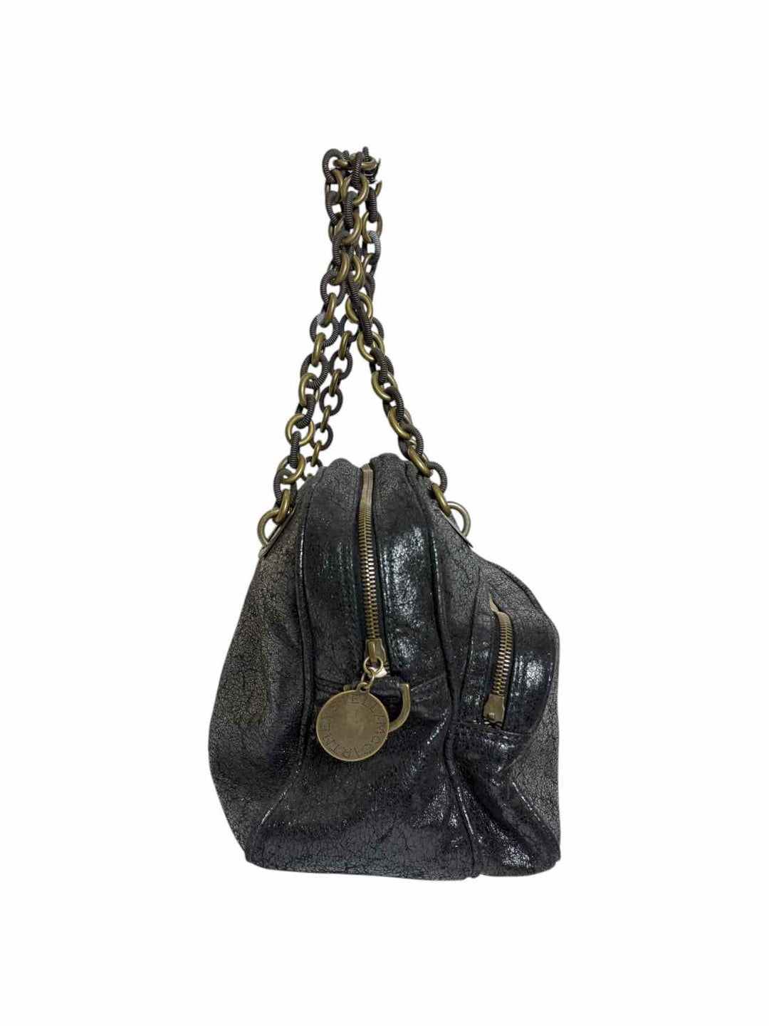 Stella Mccartney Metallic Faux Leather Purse