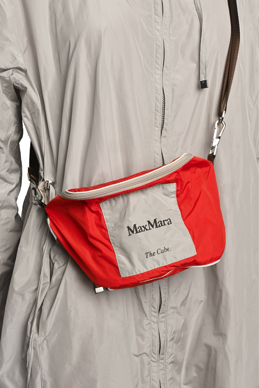 Max Mara Size 44 The Cube Reversible Hooded Long Parka