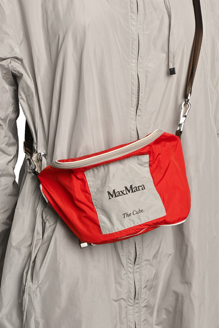 Max Mara Size 44 The Cube Reversible Hooded Long Parka