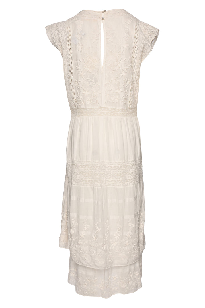 Love Shack Fancy Size S Cameron Maxi Floral Embroidered Dress