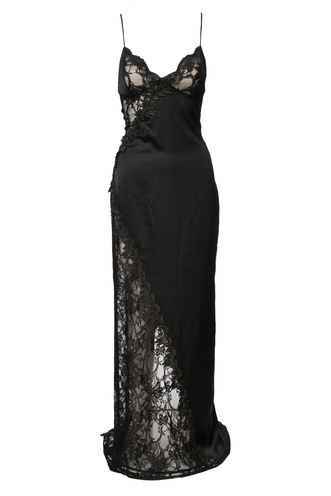 Katie May Size M Sylvie Lace Embellished Maxi Dress