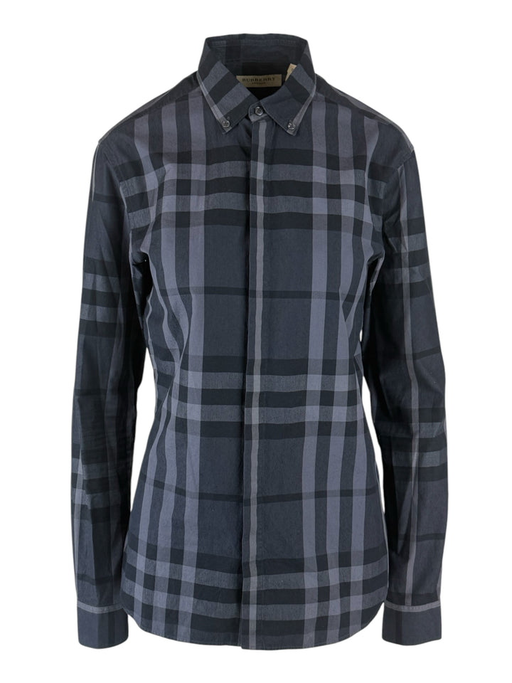 Burberry Size S Men's Nova Check Shirt Long Sleeve