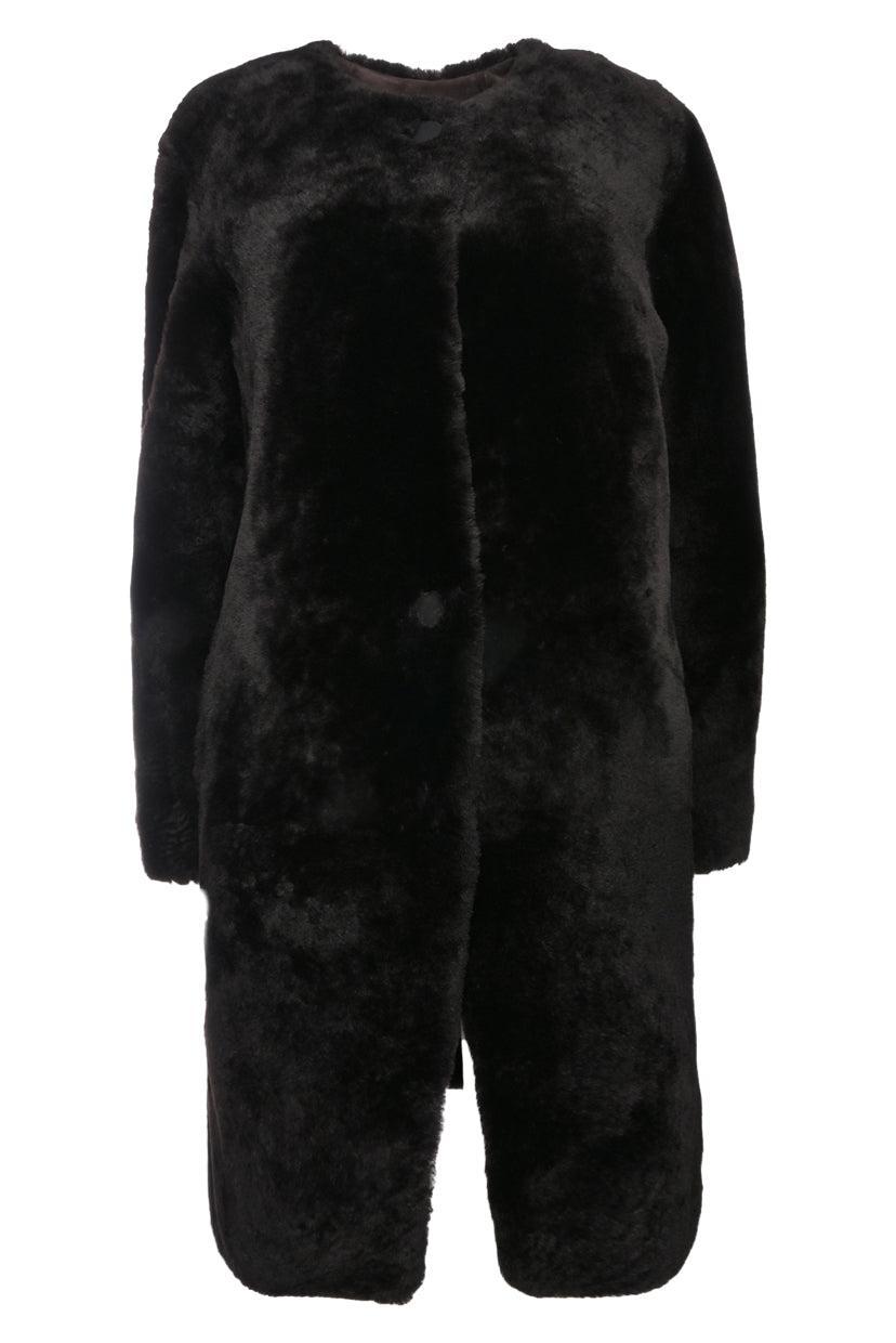 Club Monaco Size S Sheep Shearling Coat