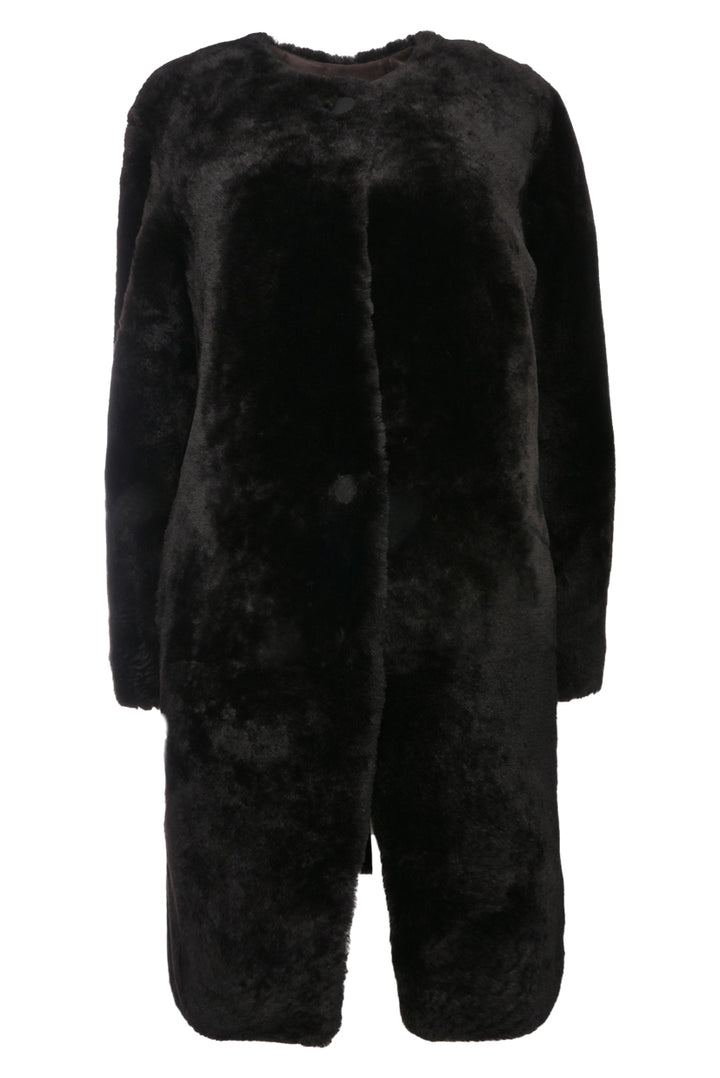 Club Monaco Size S Sheep Shearling Coat