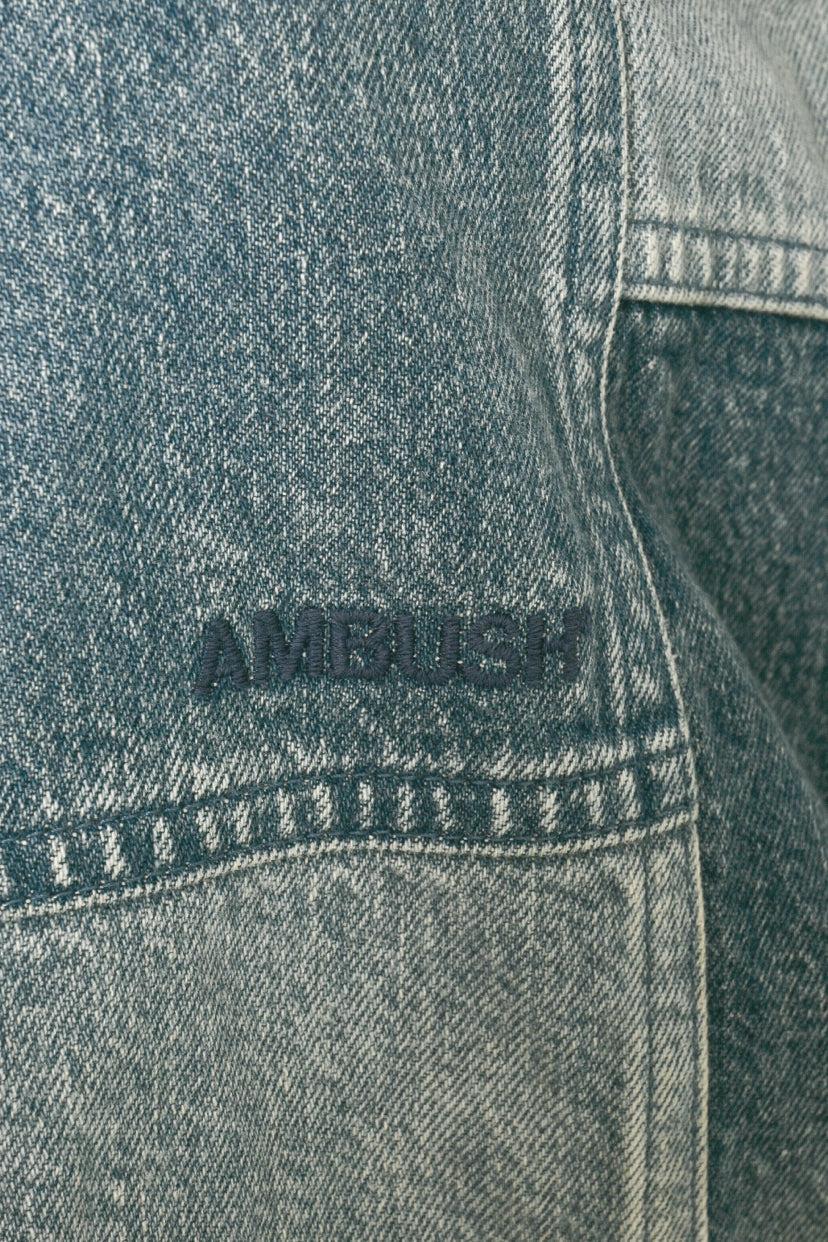 Ambush Size XS Men's Patchwork Denim Shirt Jacket