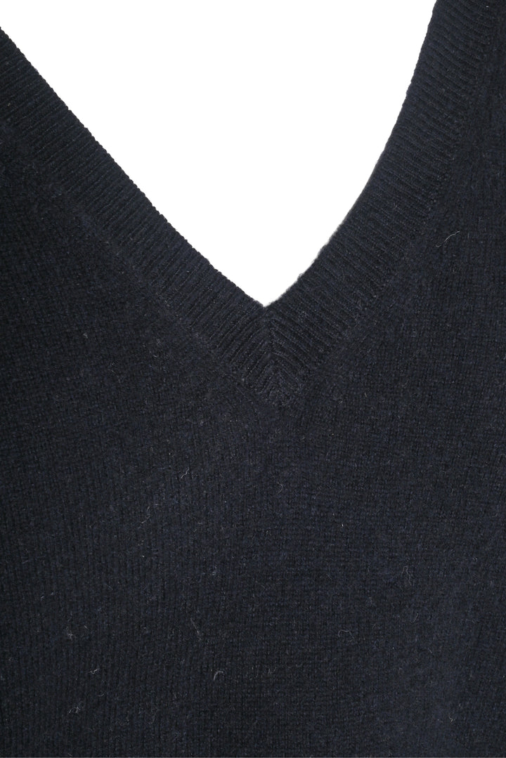 Nili Lotan Size L V-Neck Cashmere Sweater