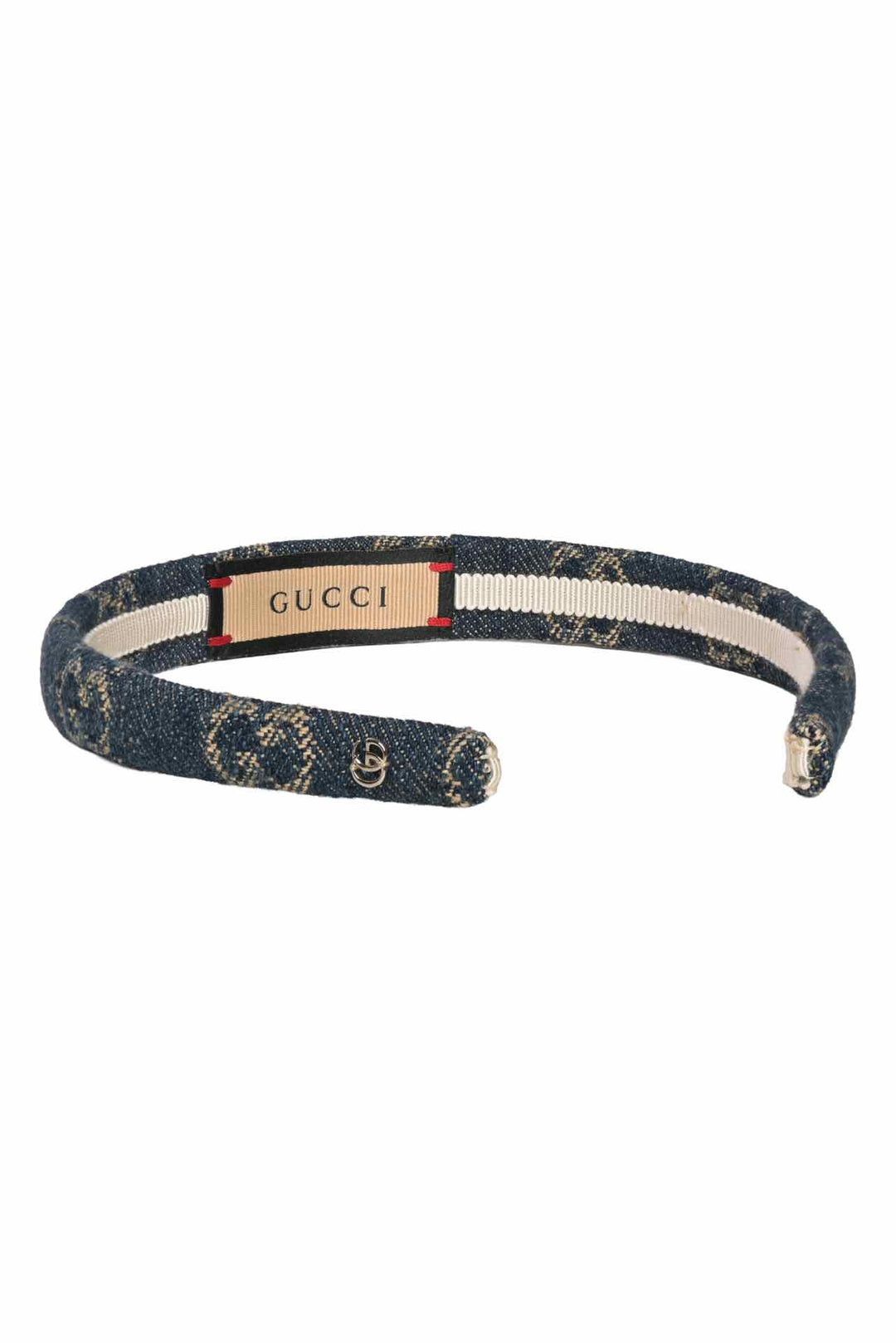 Gucci Size OS GG Canvas Denim Headband