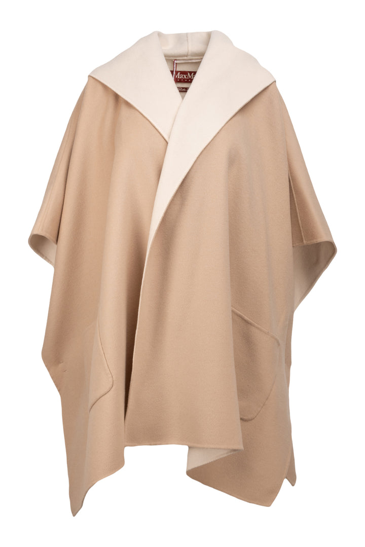 Max Mara Studio Size S/M Double Faced Wool & Cashmere Cape